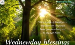 140+ Wednesday Blessings Images, Quotes and Prayers