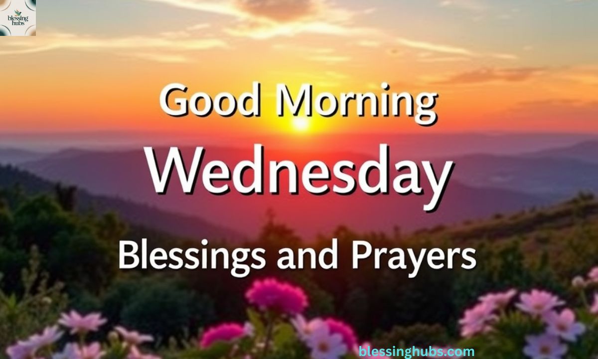 80+ Good Morning Wednesday Blessings and Prayers