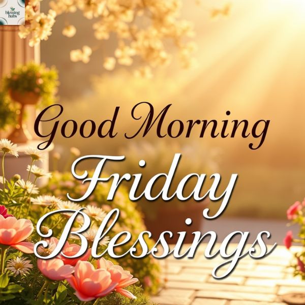 Good Morning Friday Blessings with Images and Cards