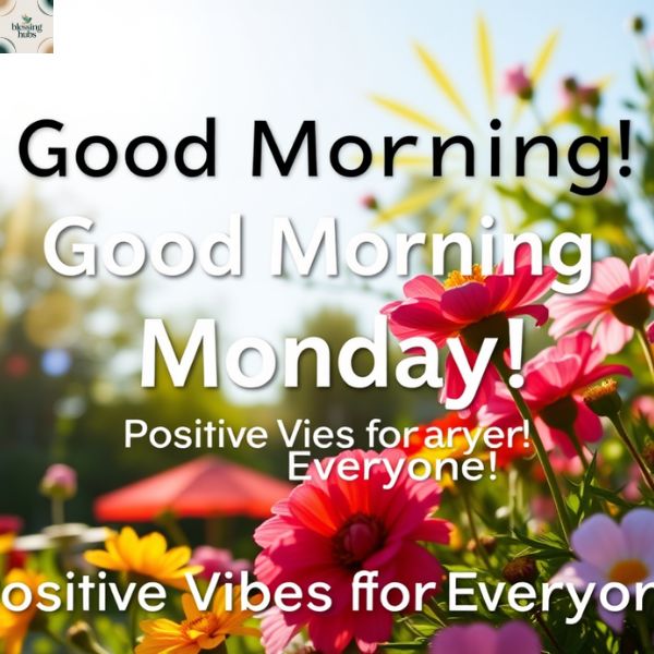 Good Morning Monday Messages and Positive Vibes for Everyone