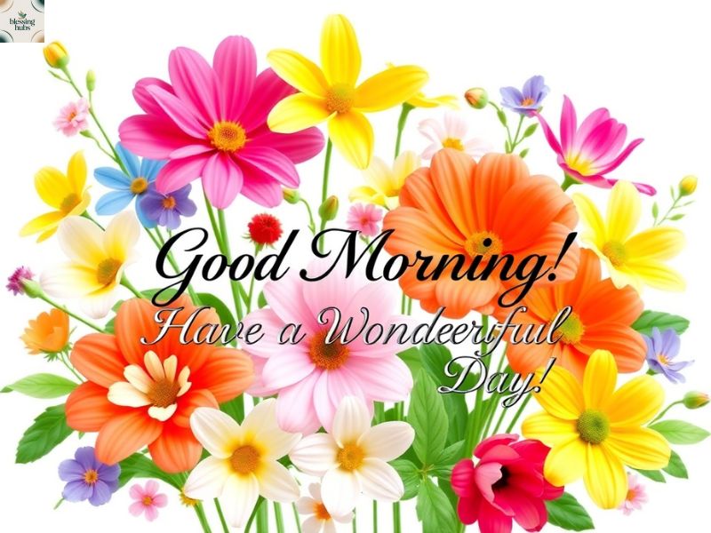 2. Good Morning, Have a Wonderful Day Messages to Start Fresh