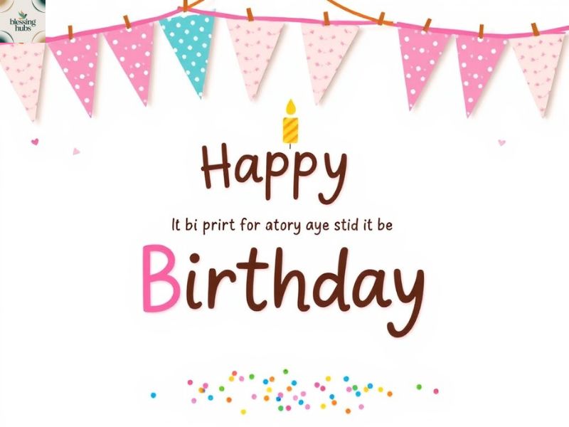 2. 🎂 Cute Birthday Messages to Celebrate Your Niece’s First Milestone