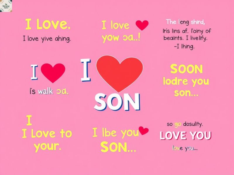 2️⃣✨ Short and Sweet “I Love You Son” Quotes for Quick Sharing