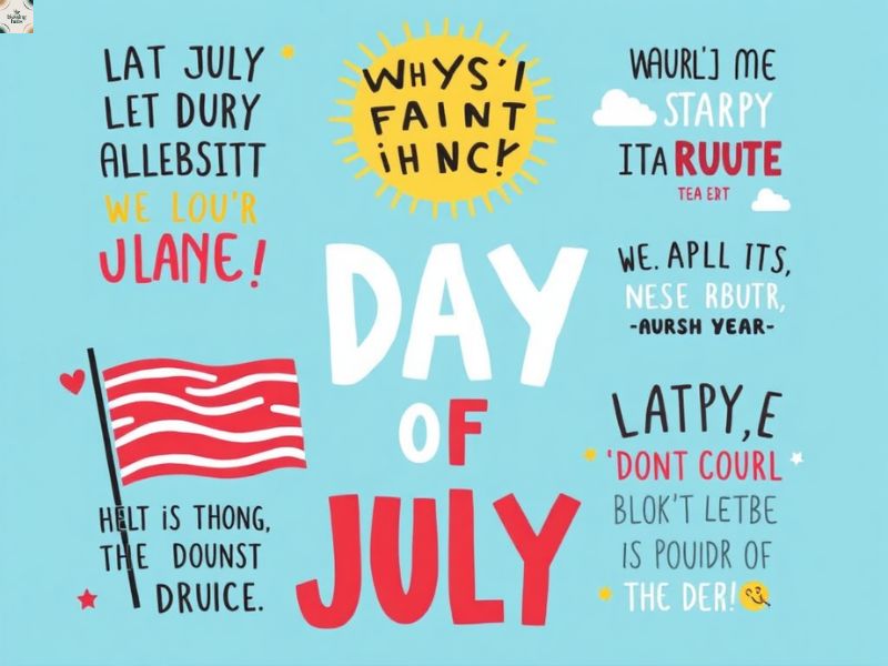 Last Day of July Quotes | 50+ Messages & Captions