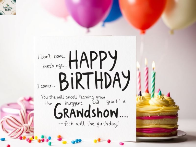 4. 💬 Clever and Witty Lines to Write in Your Grandson’s Birthday Card