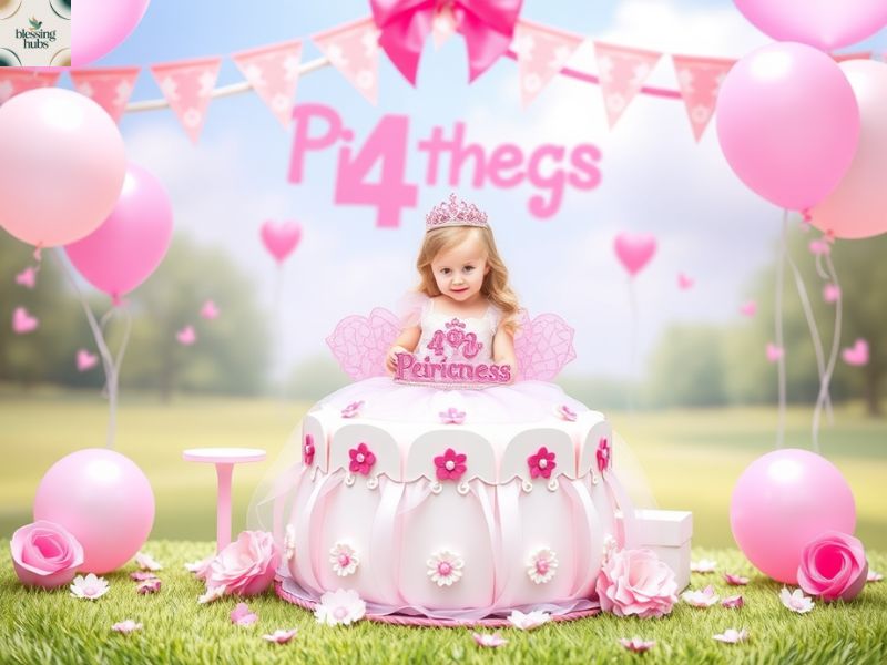 5. 👑 Princess-Themed 4th Birthday Wishes for Your Special Girl