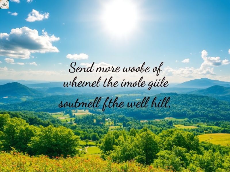 6. 🚆 Scenic Summer Farewell Quotes After a Beautiful July Journey