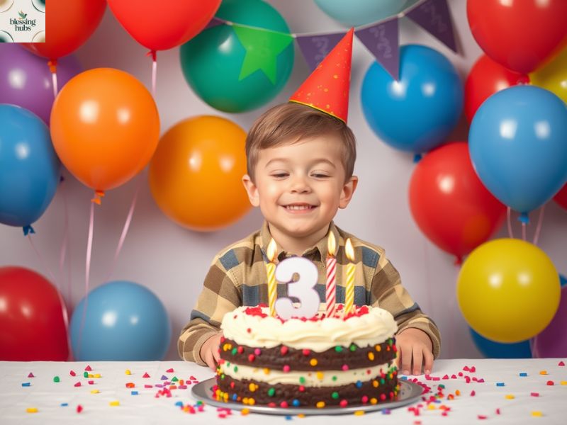 8. 💌 Special Birthday Blessings for a 3-Year-Old Little Boy