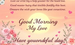 Best Good Morning My Love 75+ Sweet Messages, Quotes