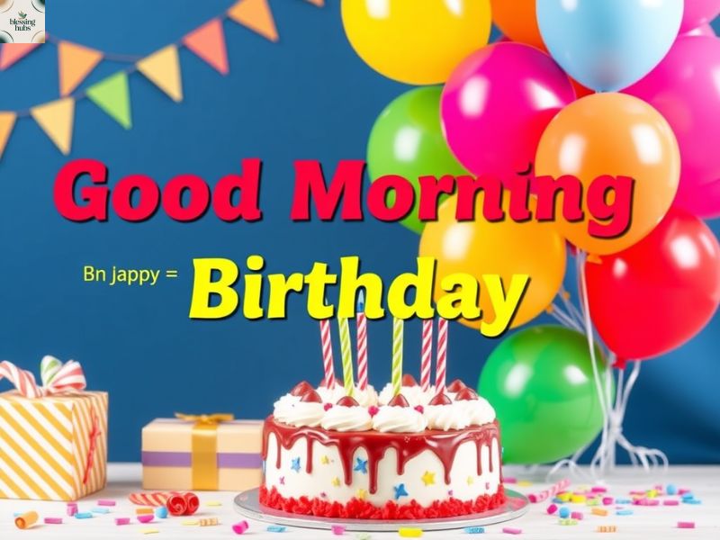 Good Morning Birthday Wishes and Greetings for Brother