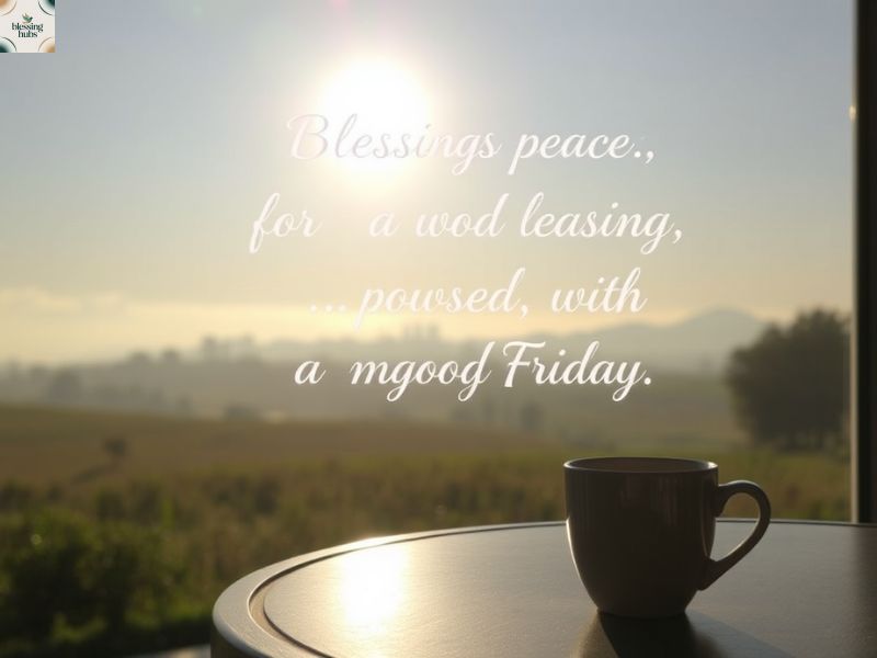 Good Morning Friday Quotes for a Blessed and Peaceful Day