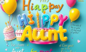 Happy Birthday Aunt Heartfelt, Funny, and Inspirational Messages