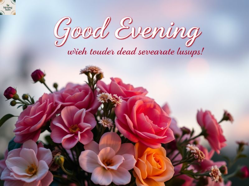 Sweet and Heartfelt Good Evening Wishes for Her Smile