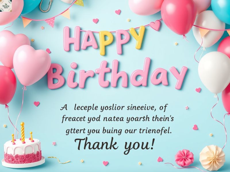 Thank You Birthday Messages from Nurses
