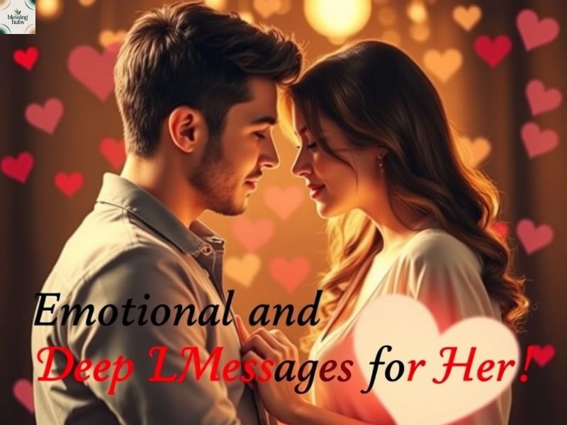 💌 Emotional and Meaningful Deep Love Messages for Her – Words That Truly Matter