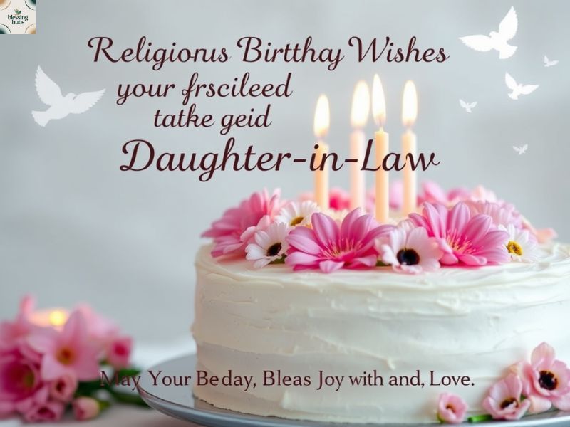 🙏 Religious Birthday Wishes for Daughter-in-Law to Bless Her Day